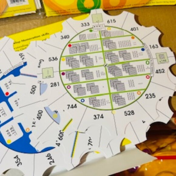 3 Learning Palette Bases & 3 Activity Disks for Gr. 3-4 -Math - Picture 13 of 16